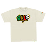 Tan S.E.L.F Black RBG Tee