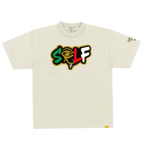 Tan S.E.L.F Black RBG Tee