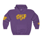 Purple and Gold S.E.L.F Hoodie