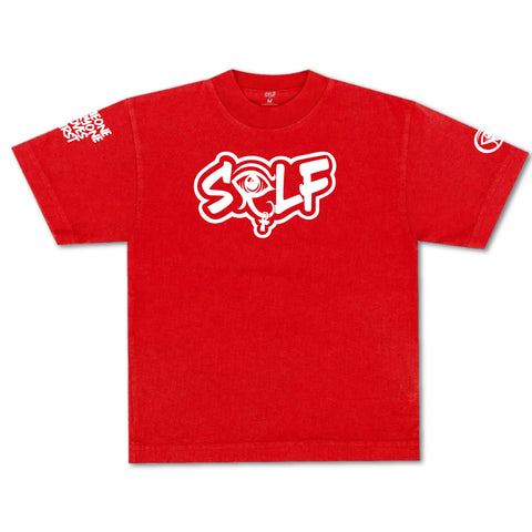 Red S.E.L.F Tee